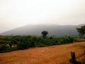 Rainy rock of place of budani m.p. in India. beautiful seen of rock.